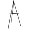 64" Black Wooden Easel Stand - Adjustable A-Frame Tripod for Painting, Drawing, Photos & Signs - Lightweight Easels, Wood Easel Stand for Sign Wedding Display 40" Canvas Capacity